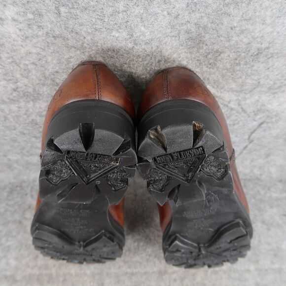 John Fluevog Shoes Mens 8 Oxford Classic Lace Up Brogue Brandenburg Angel Banker - Picture 14 of 16